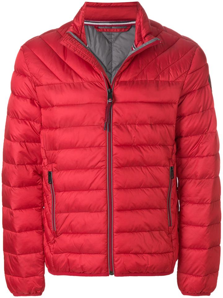 Napapijri Hooded Padded Jacket - Red