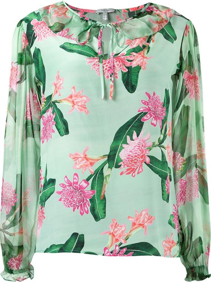 Isolda Long Sleeves Floral Blouse