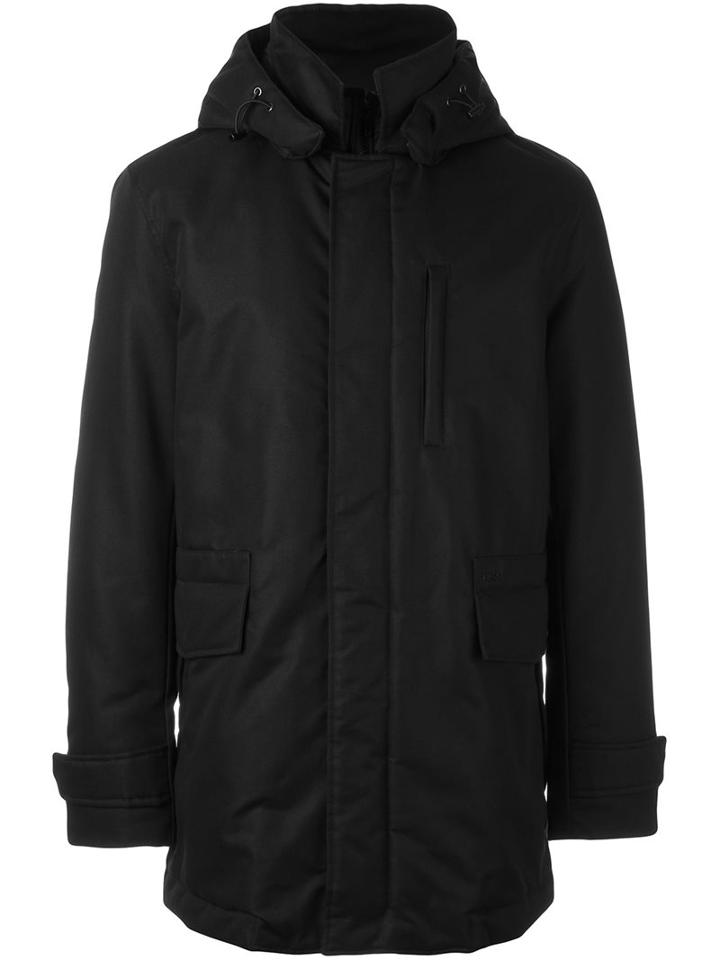 Kenzo 'scooter' Parka, Men's, Size: Xl, Black, Cotton/polyester