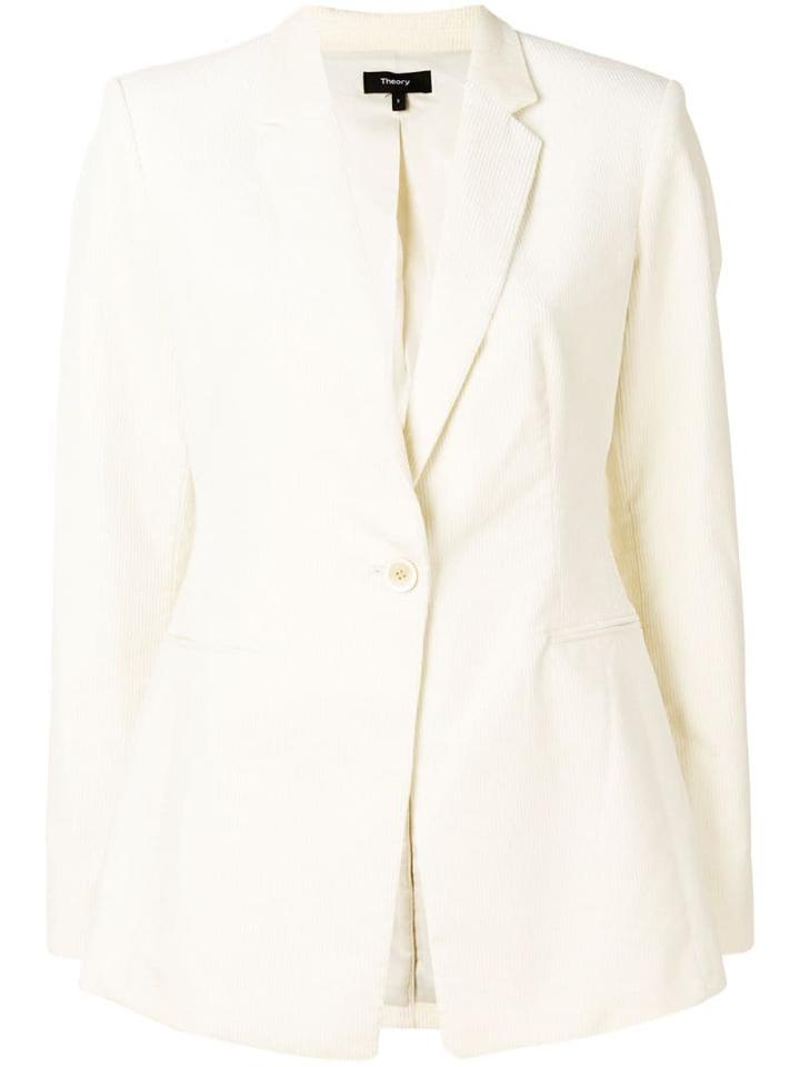 Theory Classic Corduroy Blazer - Neutrals