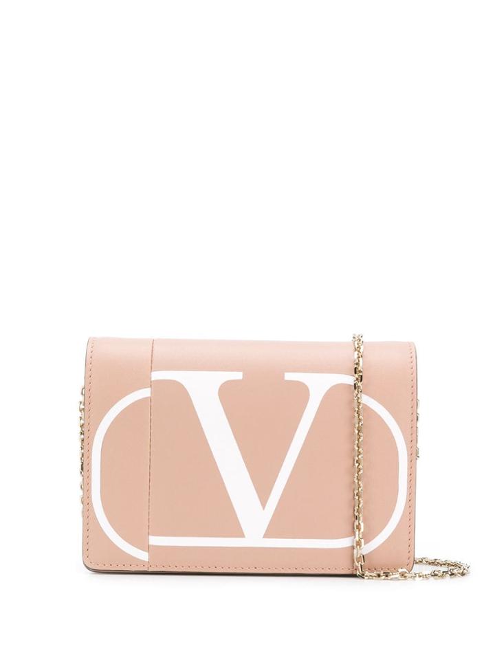 Valentino Valentino Garavani Vlogo Crossbody Bag - Neutrals