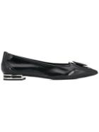 Casadei Liz Ballerinas - Black