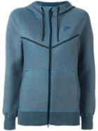 Nike Nikelab X Kim Jones Technical Fleece Hoodie, Women's, Size: Large, Blue, Cotton/polyester