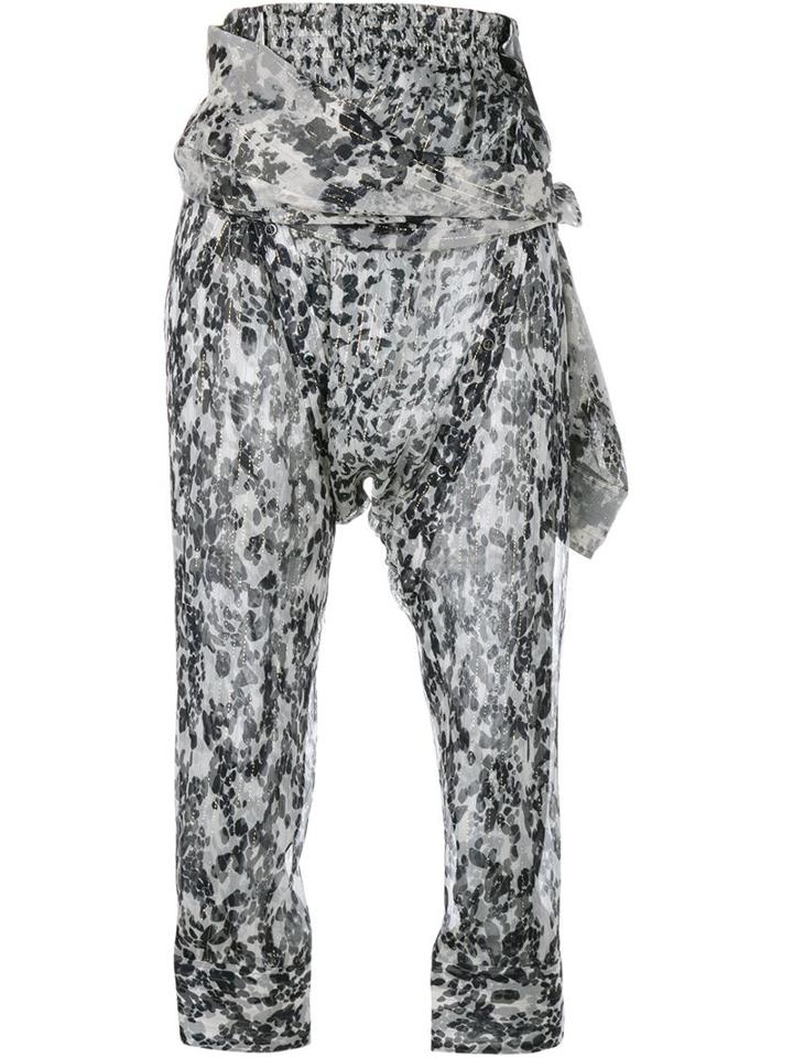 Faith Connexion Sarouel Multi Fabric Trousers