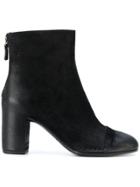 Roberto Del Carlo Zipped Ankle Boots - Black