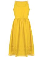 Philosophy Di Lorenzo Serafini Flare Skirt Sundress - Yellow & Orange