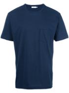 Sunspel Pocket T-shirt, Men's, Size: Xl, Blue, Cotton