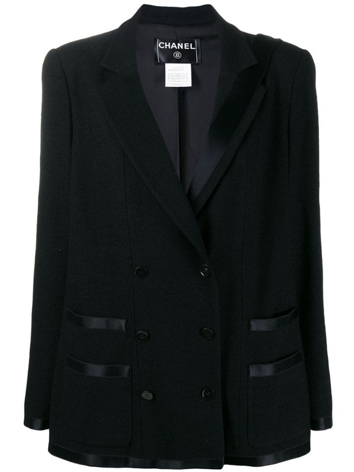 Chanel Pre-owned Tuxedo Blazer - Black