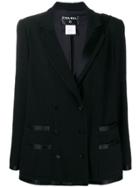 Chanel Pre-owned Tuxedo Blazer - Black
