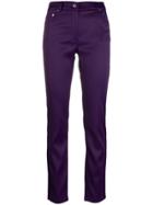 Moschino Slim Fit Trousers - Purple