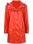 Fay Straight-fit Raincoat - Red