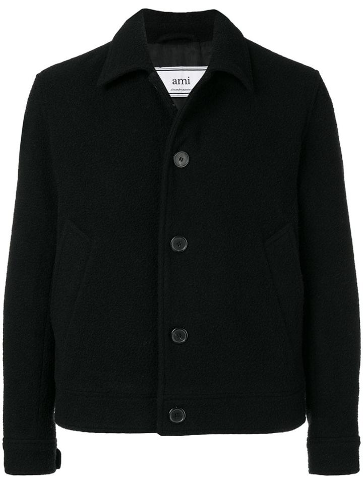 Ami Alexandre Mattiussi Buttoned Jacket - Black