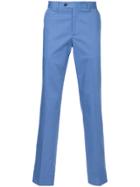 Gieves & Hawkes Fitted Tailored Trousers - Blue