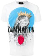 Dsquared2 'damnation' T-shirt - White