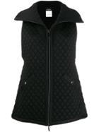 Chanel Pre-owned 2000s Quilted Gilet - Black