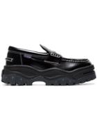 Eytys Black Angelo Leather Loafers