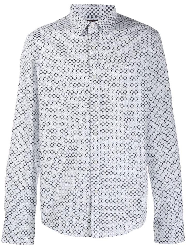 Michael Kors Geometric Print Shirt - White