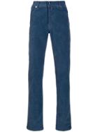 Kiton Straight Leg Trousers - Blue