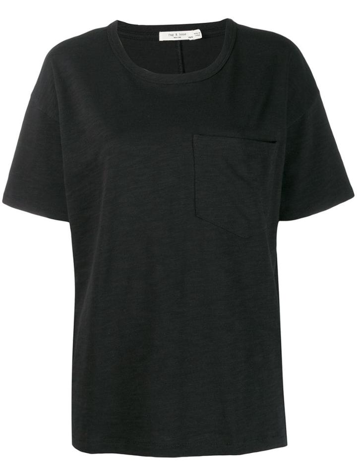 Rag & Bone /jean Oversized Fit T-shirt - Black