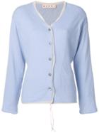 Marni Relaxed Fit Cardigan - Blue