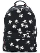 Dior Homme Insect Print Rucksack - Black