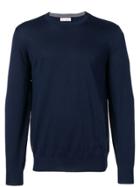 Brunello Cucinelli Round Neck Jumper - Blue