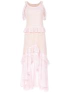 Cecilia Prado Knitted Maxi Dress - Pink & Purple