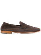 Andrea Ventura Penny Loafers - Brown