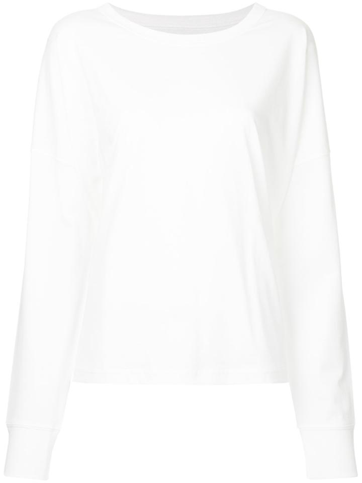 Studio Nicholson Crew Neck Top - White