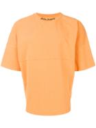 Palm Angels Logo T-shirt - Yellow & Orange