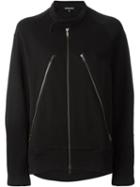 Ann Demeulemeester Zipped Jacket, Women's, Size: 38, Black, Cotton
