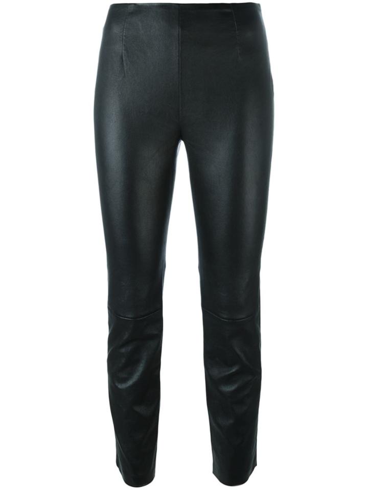 T By Alexander Wang Cropped Trousers - Black