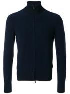 Giorgio Armani Zipped Cardigan - Blue