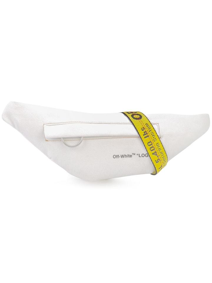 Off-white Double Zip Belt Bag