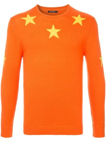 Guild Prime Stars Knit Sweater - Yellow