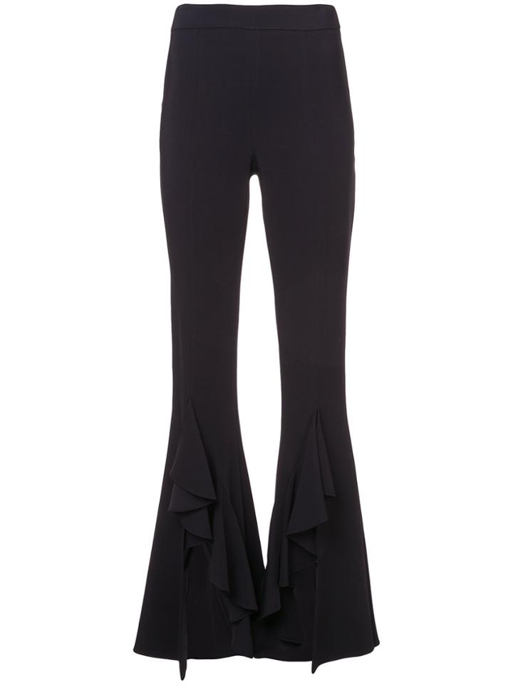 Cushnie Et Ochs Ula Flared Trousers - Black
