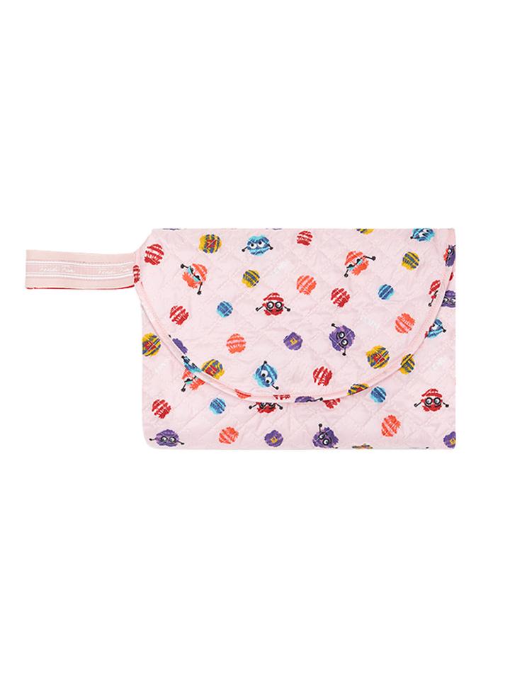 Fendi Kids Printed Changing Pouch - Pink & Purple