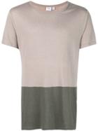 Onia Chad Two-tone T-shirt - Neutrals