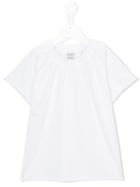 Ruched T-shirt - Kids - Cotton - 4 Yrs, White, Douuod Kids