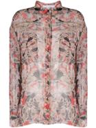 Iro All-over Print Shirt - Neutrals