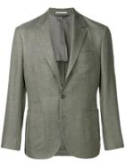 Brunello Cucinelli Single Breasted Blazer - Green