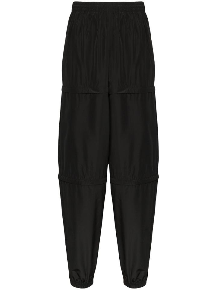 Balenciaga Zip-off Track Trousers - Black