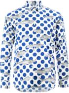 Comme Des Garçons Homme Plus - Polka Dot Distressed Shirt - Men - Cotton - L, White, Cotton