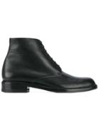 Saint Laurent Lace-up Derby Boots - Black