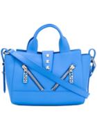 Kenzo Kalifornia Shoulder Bag, Women's, Blue, Calf Leather