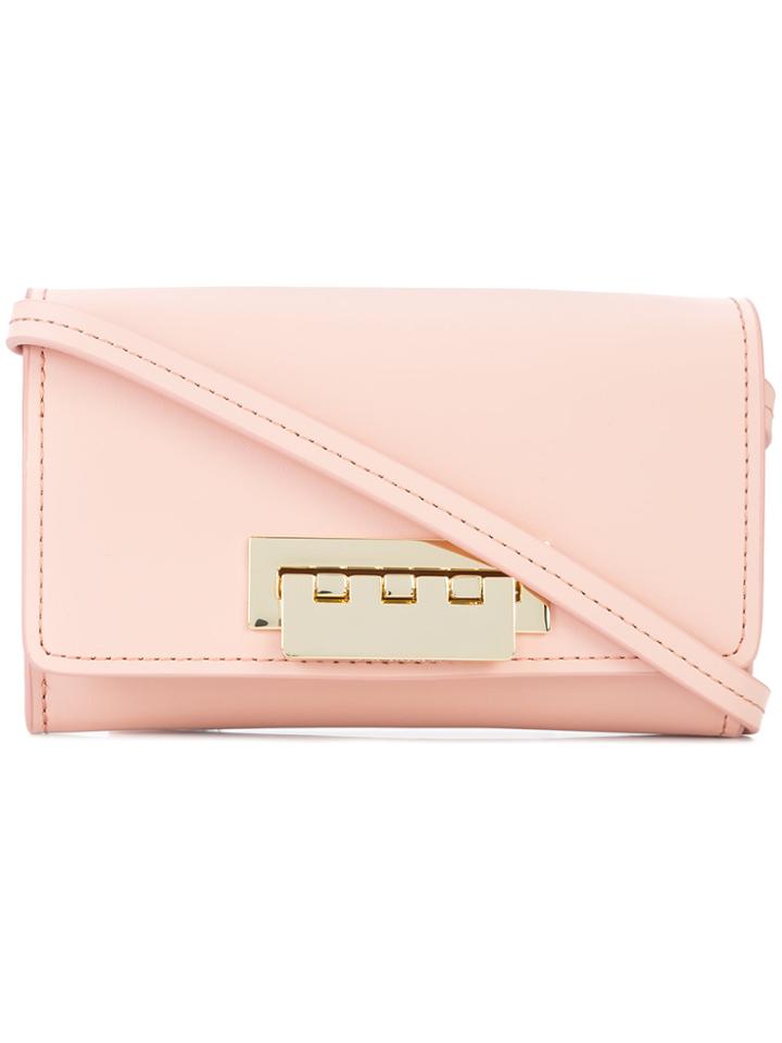 Zac Zac Posen Eartha Iconic Small Phone Wallet Crossbody Bag - Pink &