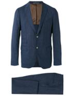 Eleventy - Slim-fit Suit - Men - Silk/linen/flax/cupro/wool - 48, Blue, Silk/linen/flax/cupro/wool