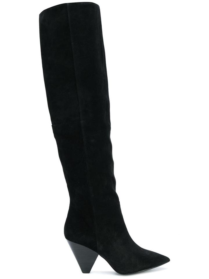 Ash Knee-high Boots - Black