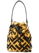 Fendi Fendi 8bs010a5e1 Yellow/black Furs & Skins->sheep Skin/shearling