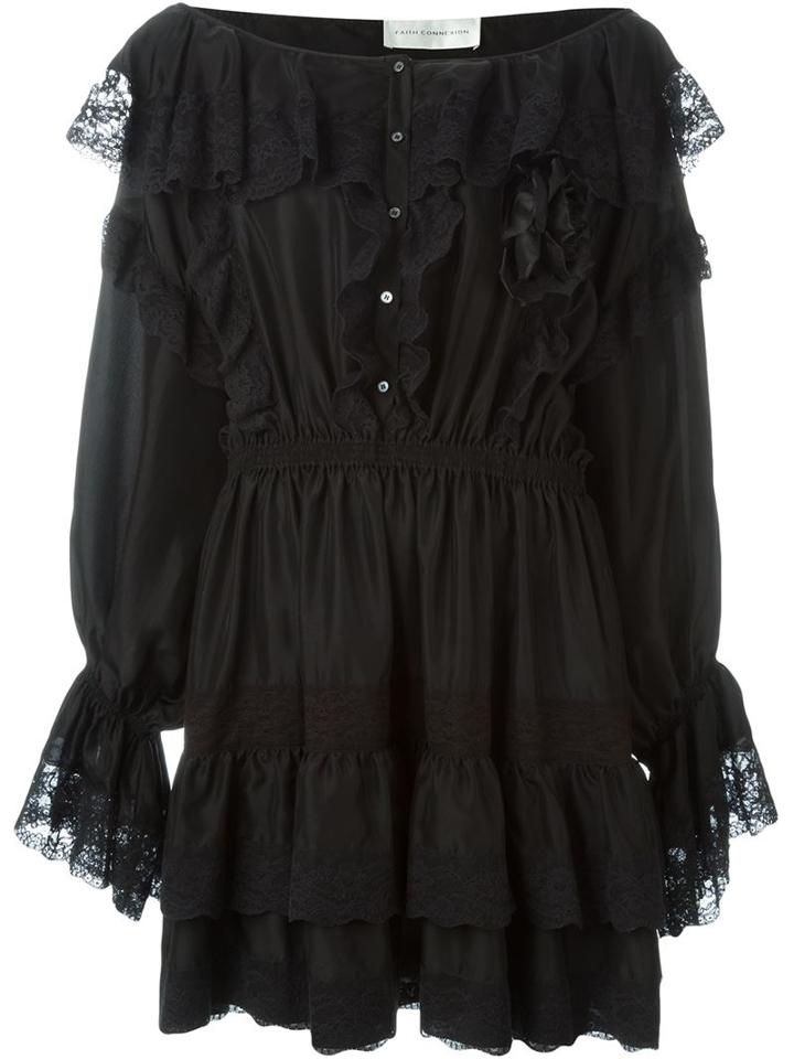Faith Connexion Ruffle Tunic Dress